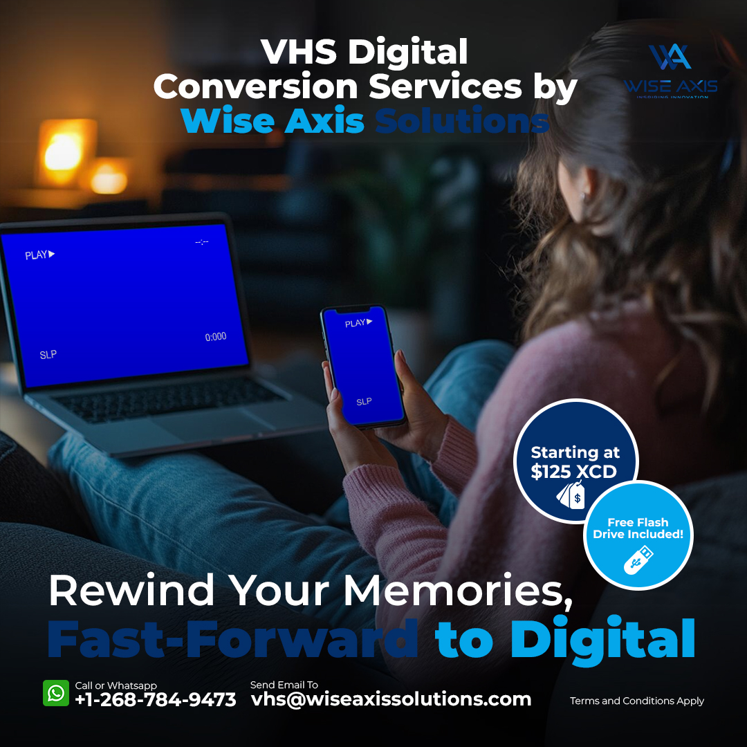 VHS to Digital Conversion by Wise Axis Solutions